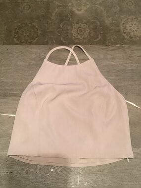 Dynamite Pale Blush Double-Strap Halter Camisole
